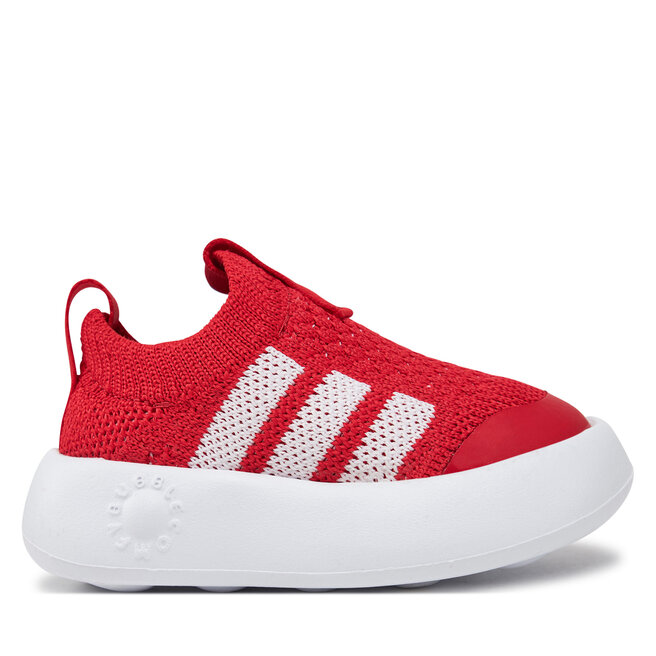 Sneakersy adidas Bubblecomfy JI1609 Czerwony - chłopięce