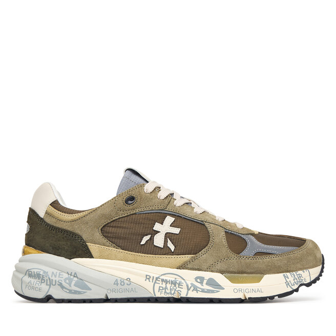 Sneakersy Premiata Mase25 Var 8423 Zielony ciemny - męskie