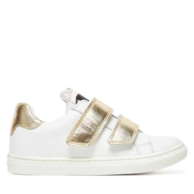 Sneakersy Karl Lagerfeld Kids Z30383 S Biały - dziewczęce