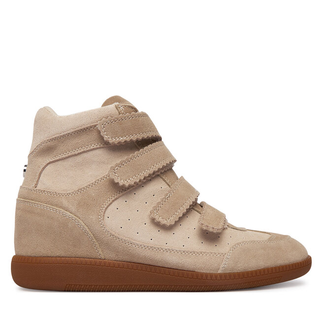 Sneakersy Steve Madden Mustang 11004987 Beżowy - kobiece