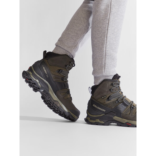 Trekkingi Salomon Quest 4 Gtx GORE-TEX 412925 27 V0 Zielony - męskie