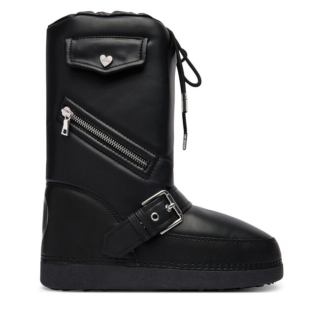 Śniegowce LOVE MOSCHINO JA24342G0PIST000 Czarny - kobiece