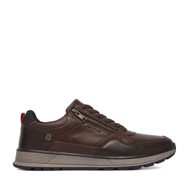 Sneakersy Nautica CEO-RONNIE-01 Brązowy - męskie