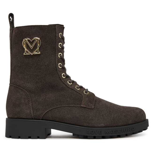 Trzewiki LOVE MOSCHINO JA24254G0NIG0313 Brązowy - kobiece