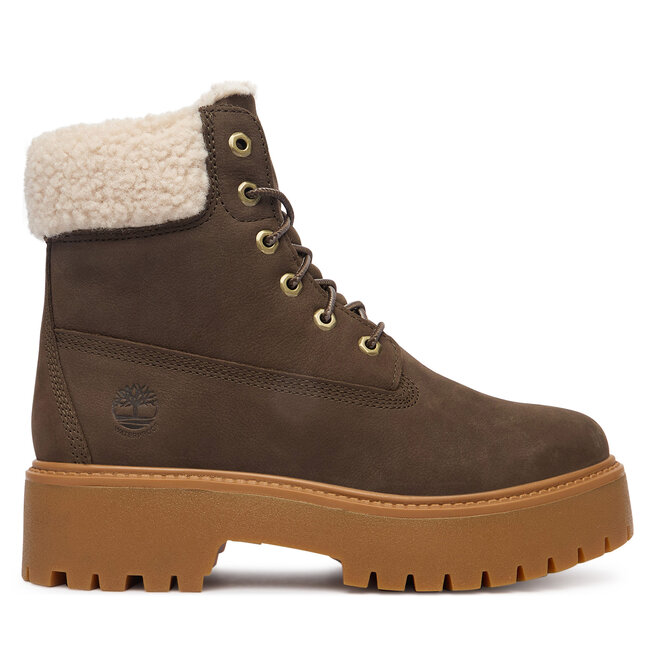 Trzewiki Timberland TB0A2PU6W011 Brązowy - kobiece