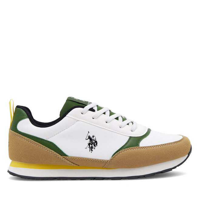 Sneakersy U.S. Polo Assn. NOBIK013A Biały - chłopięce