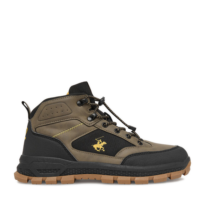 Trzewiki Beverly Hills Polo Club EO-CP40-KC-251617Z Khaki - chłopięce