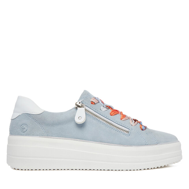 Sneakersy Remonte D1C06-12 Niebieski - kobiece