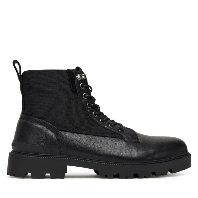 Trapery Pepe Jeans Ryan Mix M PMS500004 Czarny - męskie