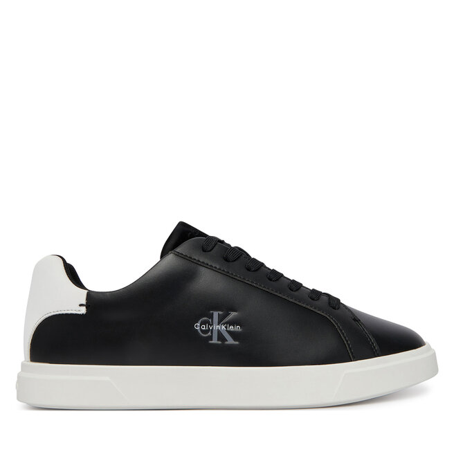 Sneakersy Calvin Klein Low Pro Cups Lth Ml HW0HW03146 Czarny - kobiece