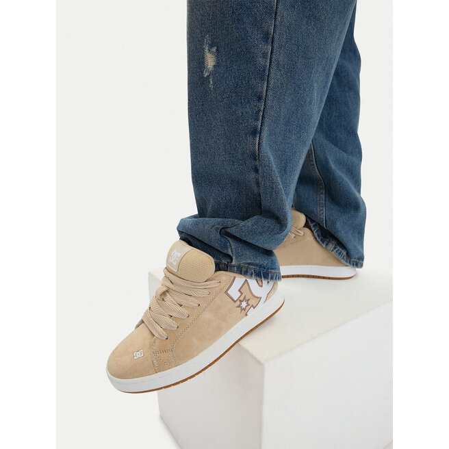 Sneakersy DC Shoes V5-10116 Beżowy - kobiece