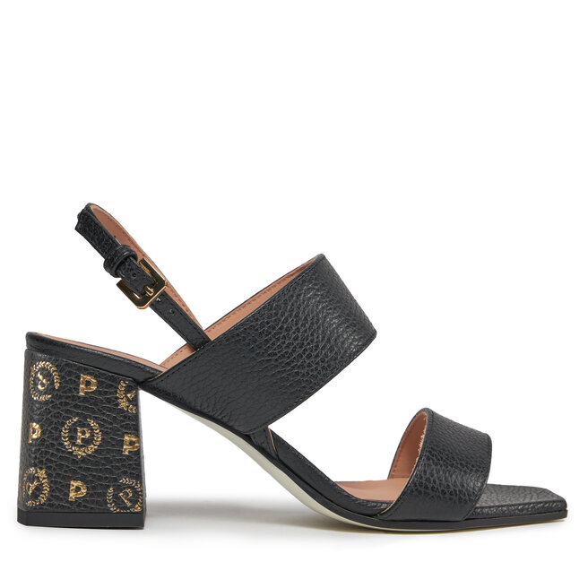 Sandały Pollini SA16106C1ITDP000 Czarny - kobiece