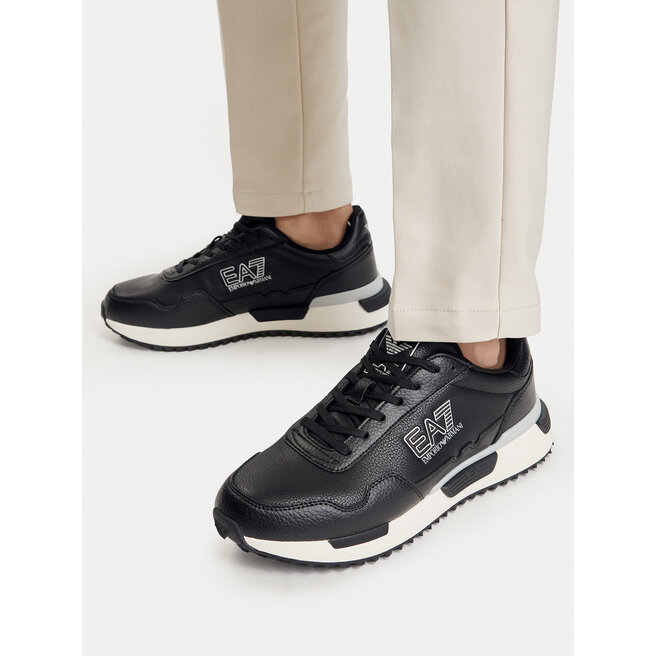 Sneakersy EA7 Emporio Armani 7X000873 AF28088 MC676 Czarny - męskie