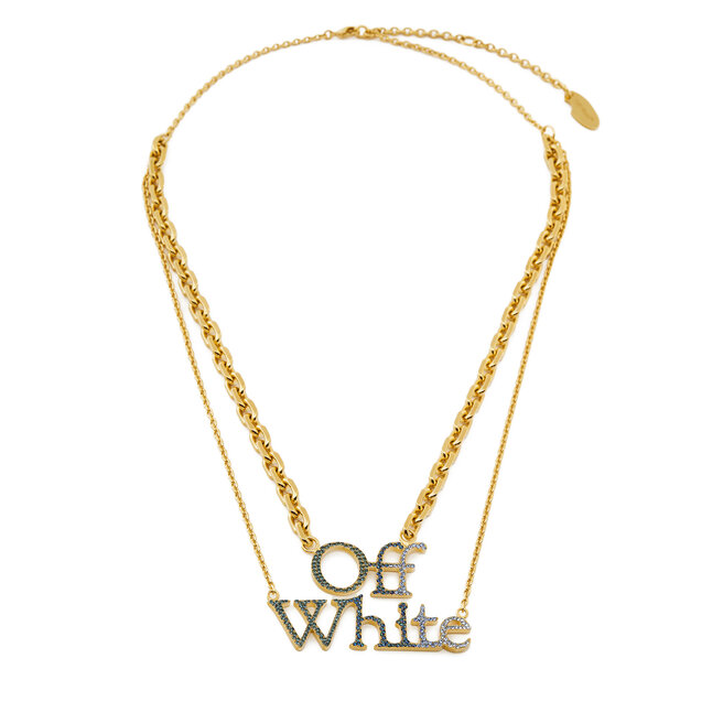 Naszyjnik Off-White OWOB097S23MET0028445 Złoty -