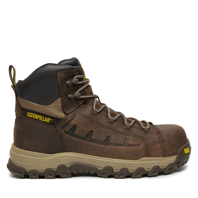 Trapery CAT Footwear Threshold Rebound Wp Nm Ct S7L Hro Fo Sr P726048 Brązowy - męskie