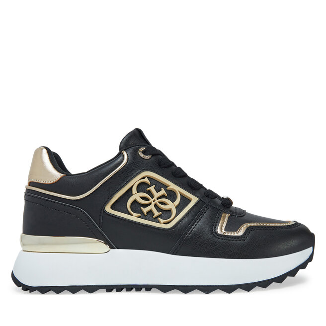 Sneakersy Guess FLJKOY ELE12 Czarny - kobiece