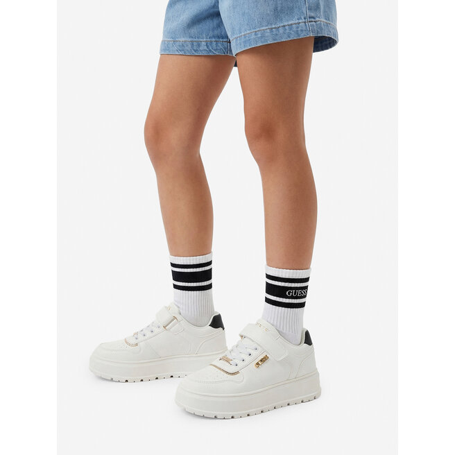 Sneakersy Guess CEOWB-V12-1148 Biały - dziewczęce