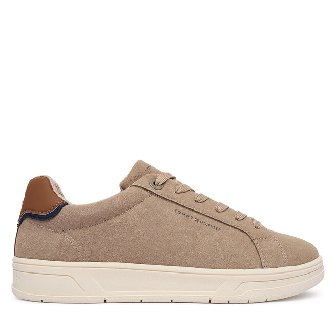 Sneakersy Tommy Hilfiger T3X9-35244-0318 S Beżowy - chłopięce