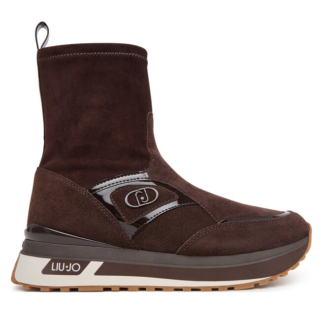 Sneakersy Liu Jo Maxi Wonder 104 BF6107 PX962 Brązowy - kobiece