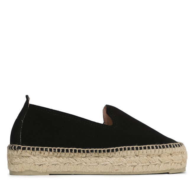 Espadryle Manebi Double Sole Espadrilles K 1.0 D0 Czarny - kobiece