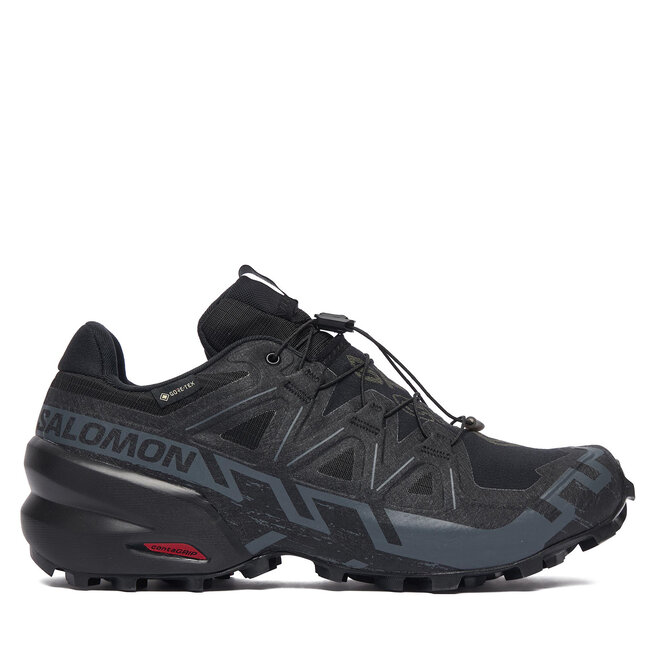 Buty do biegania Salomon Speedcross 6 GORE-TEX L41738600 Czarny - męskie