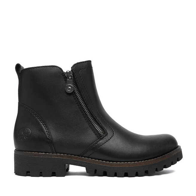 Botki Rieker CEO-78556-00 Czarny - kobiece