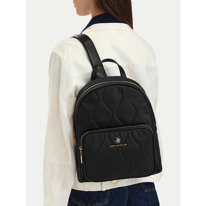 Plecak Beverly Hills Polo Club CWBEO-BHPC-C-003-10 Czarny -