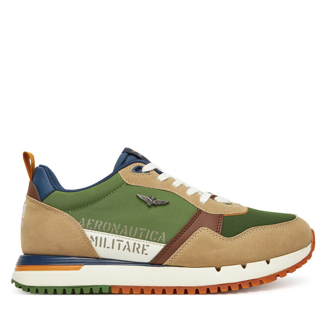 Sneakersy Aeronautica Militare 251SC283CT3544 Zielony - męskie