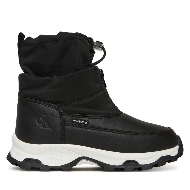 Śniegowce Calvin Klein Snow Boot V3X5-83193-1474 S Czarny - chłopięce