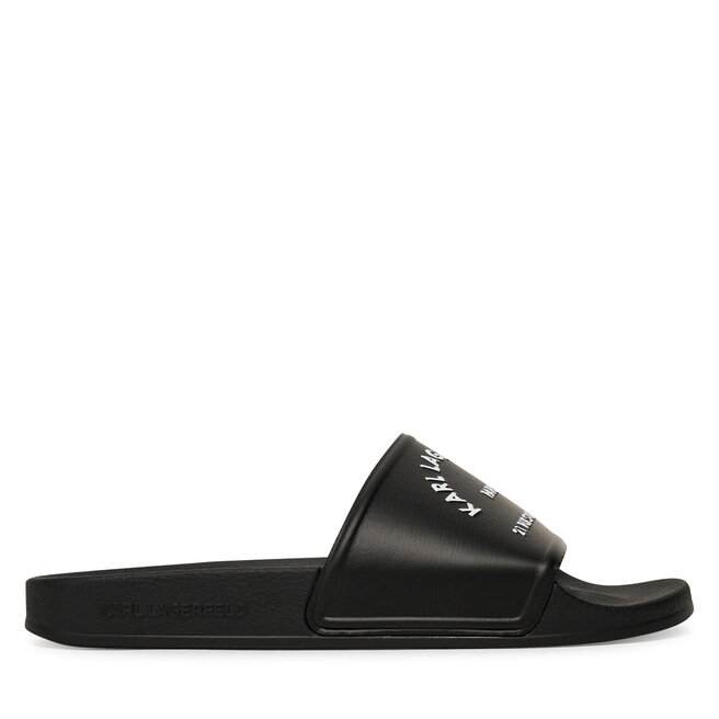 Klapki KARL LAGERFELD Kondo 2.0 KL80908A Czarny -