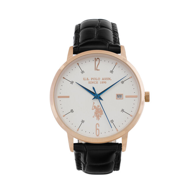 Zegarek U.S. Polo Assn. Dorian USP7276WH Czarny -