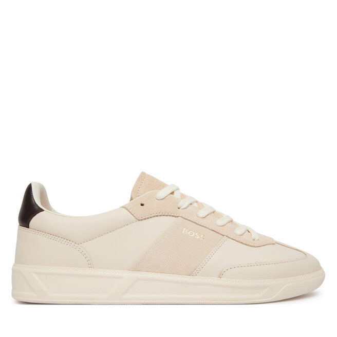 Sneakersy BOSS Brenta 50573817 Biały - kobiece