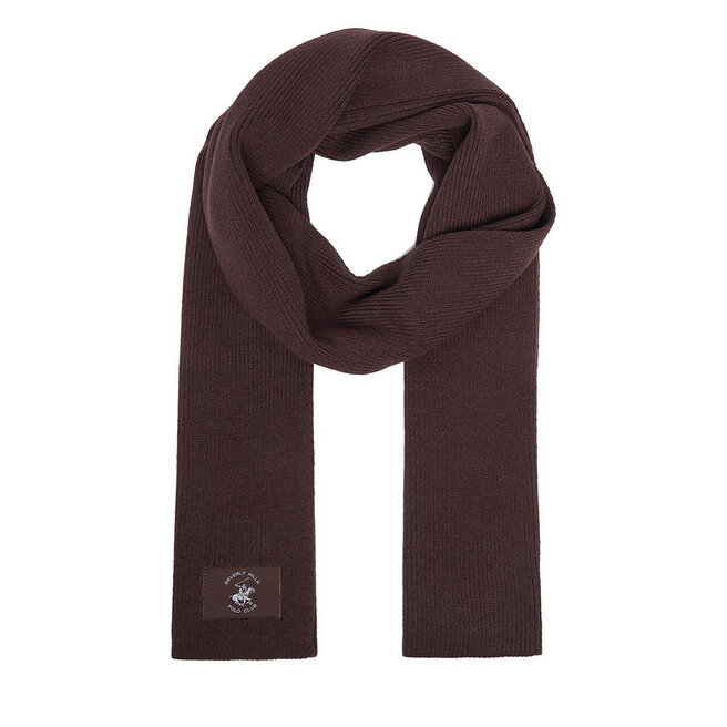 Szalik Beverly Hills Polo Club CWBEO-BHPC-W4-001-AW26 Brązowy -