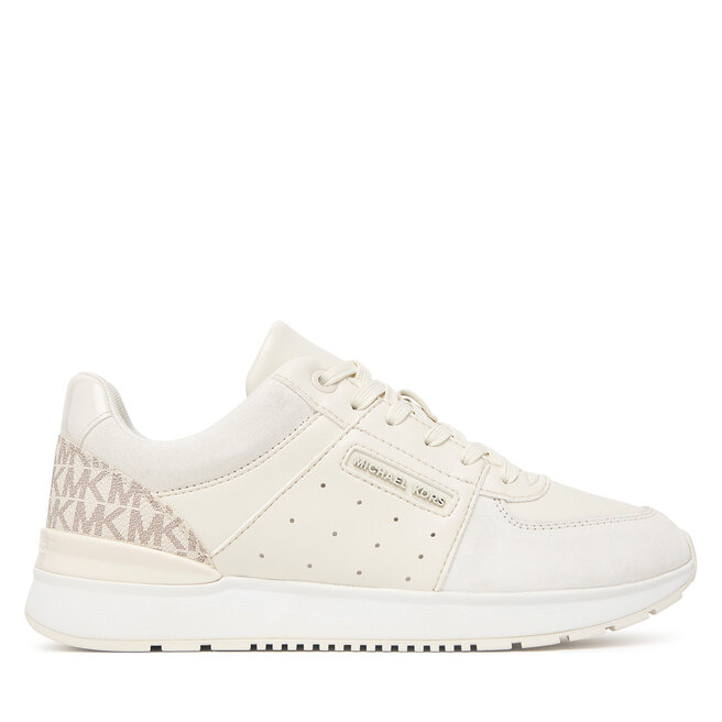 Sneakersy MICHAEL Michael Kors Artis 43F6ARFS4L Kremowy - kobiece