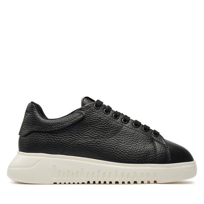 Sneakersy Emporio Armani X3X024 XF768 00002 Czarny - kobiece