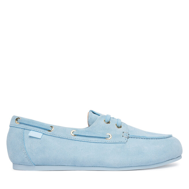 Mokasyny LOVE MOSCHINO JA10101G1OIG0701 Niebieski jasny -