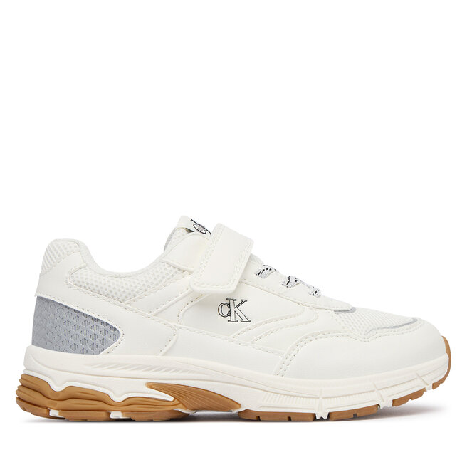Sneakersy Calvin Klein V1X9-83483-1695 S Kremowy - dziewczęce