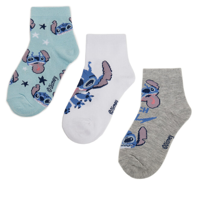Skarpety długie Disney Classics ACCCS-SS25-349DCLS(3-PACK) Biały - dziecięce