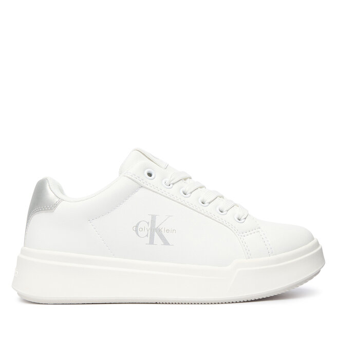Sneakersy Calvin Klein V3A9-83390-1355 Biały - dziewczęce