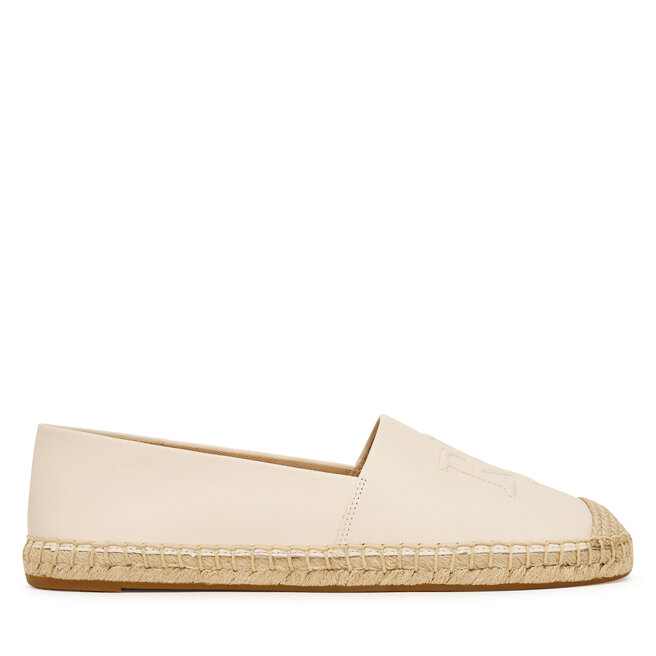 Espadryle LAUREN RALPH LAUREN Cameryn 802P04415004 Biały - kobiece
