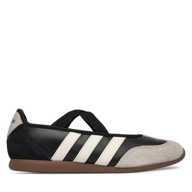Baleriny adidas Barreda Mary Jane HQ7401 Czarny -