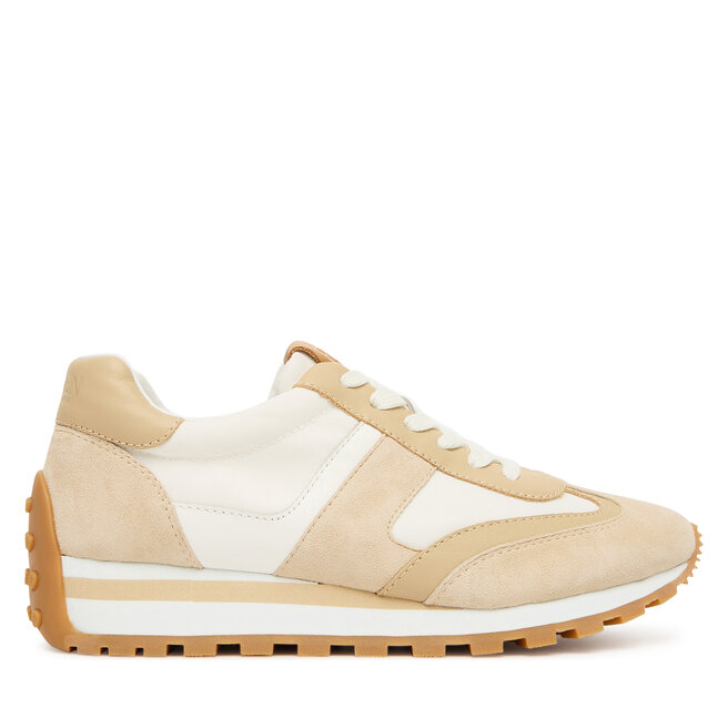 Sneakersy LAUREN RALPH LAUREN 802951384010 Beżowy - kobiece