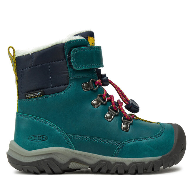 Śniegowce Keen Kanibou Waterproof Winter Boot 1028085 Zielony - chłopięce