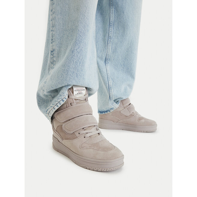 Sneakersy Guess Jeans EO-GUJ1010 Szary - kobiece