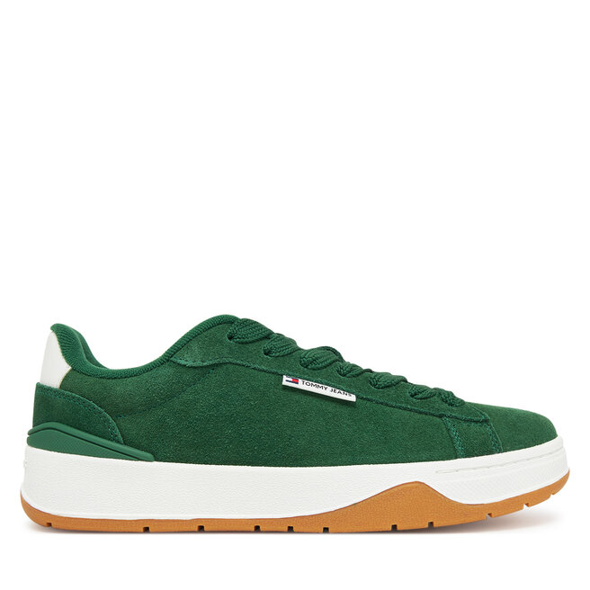 Sneakersy Tommy Jeans Tjw Skate Sneaker EN0EN02737 Zielony - kobiece