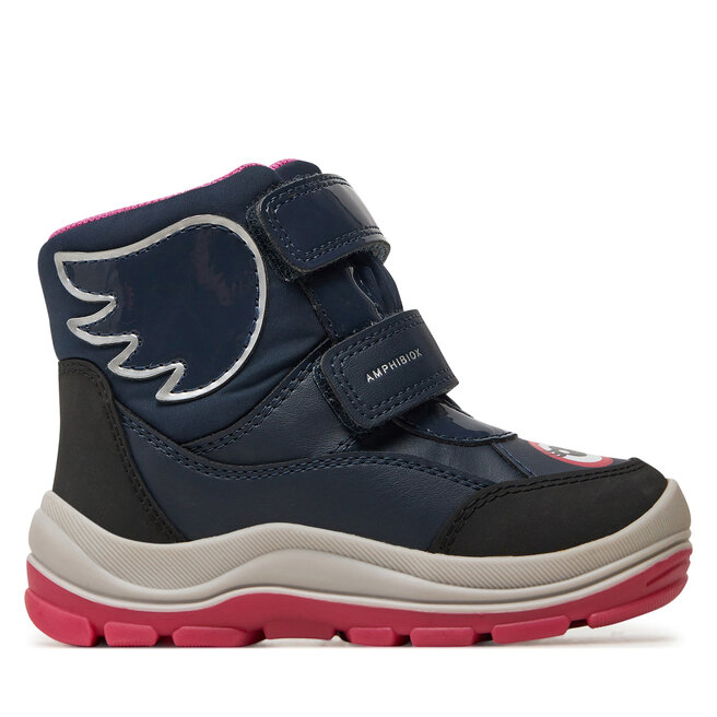 Śniegowce Geox B Flanfil Girl B Abx B463WA 054FU C4268 S Granatowy - dziewczęce