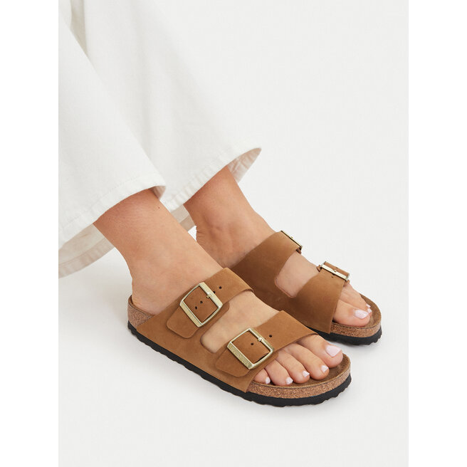 Klapki Birkenstock Arizona Sfb 1032086 Brązowy -