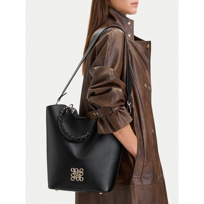 Torebka Nine West EO-HIDDEN CHARM-LDA9444 Czarny -