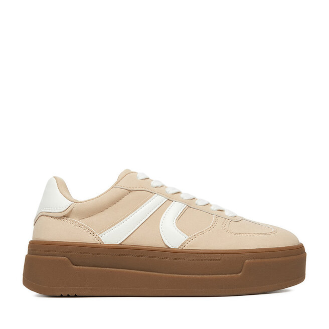 Sneakersy DeeZee AM2518 Beżowy - kobiece