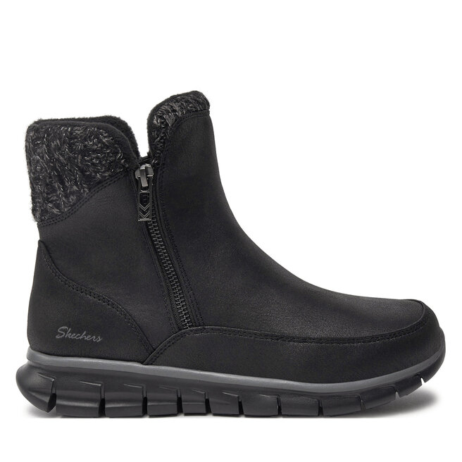 Botki Skechers Synergy - Lovely Collab 167941 Czarny - kobiece